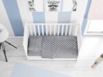 ΣΕΝΤΟΝΙΑ ΕΜΠΡΙΜΕ ΣΕΤ 3 τεμ bebe Windows 135 120X160 Grey Cotton 100%