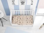 ΣΕΝΤΟΝΙΑ ΕΜΠΡΙΜΕ ΣΕΤ 3 τεμ bebe Africa 145 120Χ160 Beige Flannel Cotton 100%