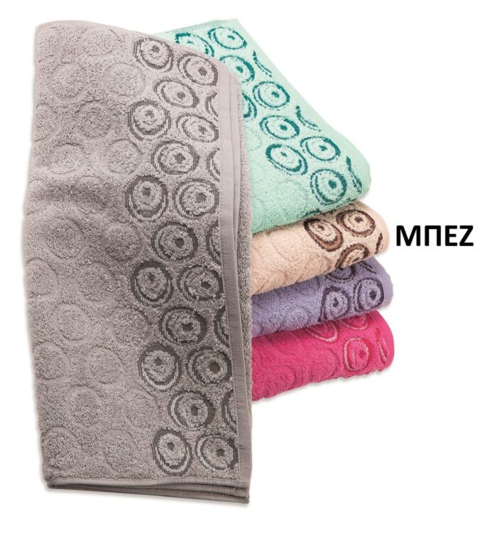 ΠΕΤΣΕΤΑ ΖΑΚΑΡ ZERO TWIST ΟΥΡΑΝΙΑ 70X140 ΜΠΕΖ Cotton 100% - Image 1
