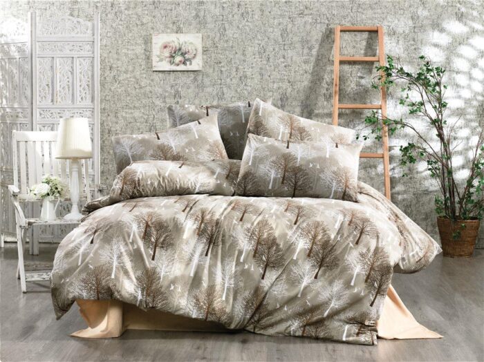 ΣΕΝΤΟΝΙΑ ΕΜΠΡΙΜΕ ΣΕΤ 4 τεμ Forest 311 220X240 Beige 70/30 Cott/Pol - Image 1